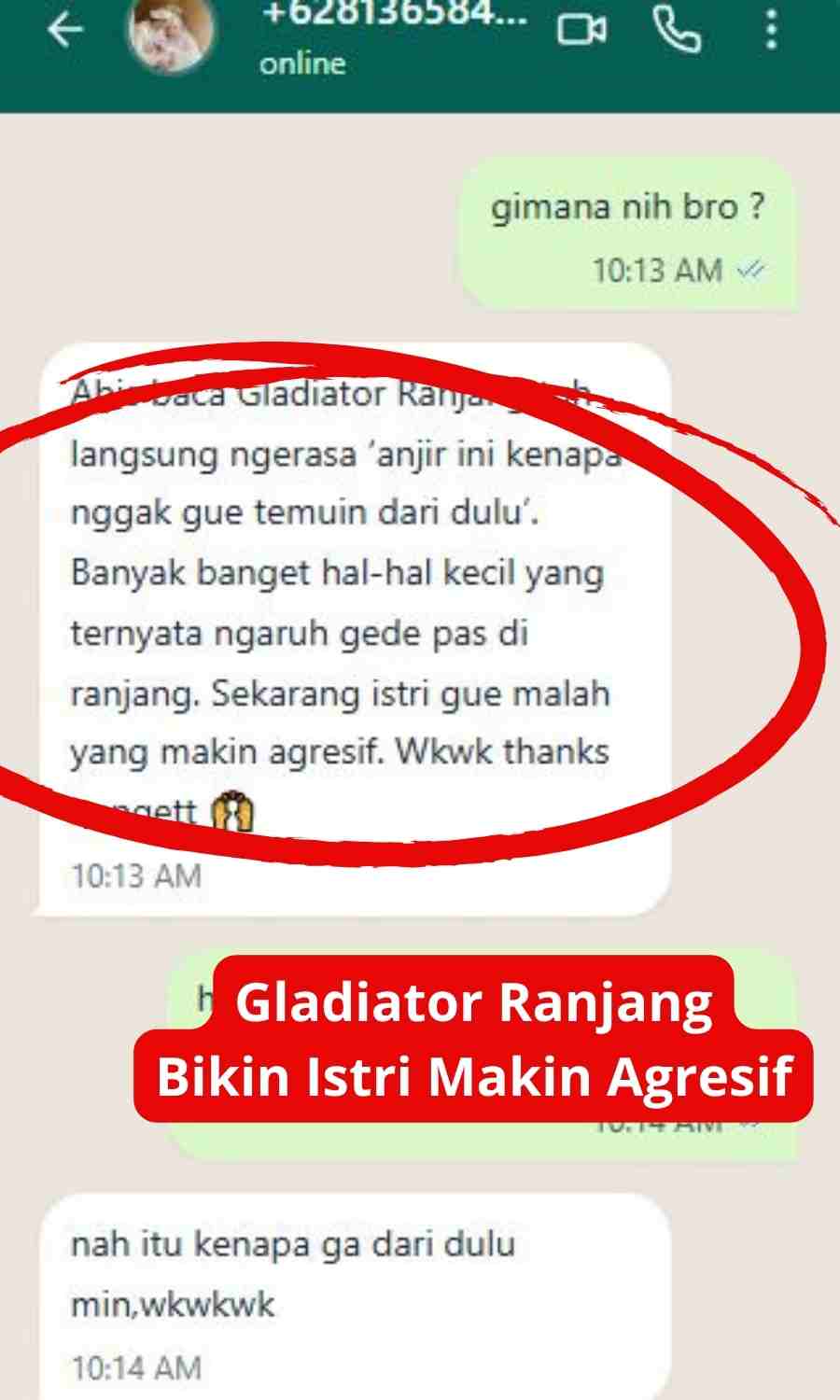 Istri sampai kelojotan (5)